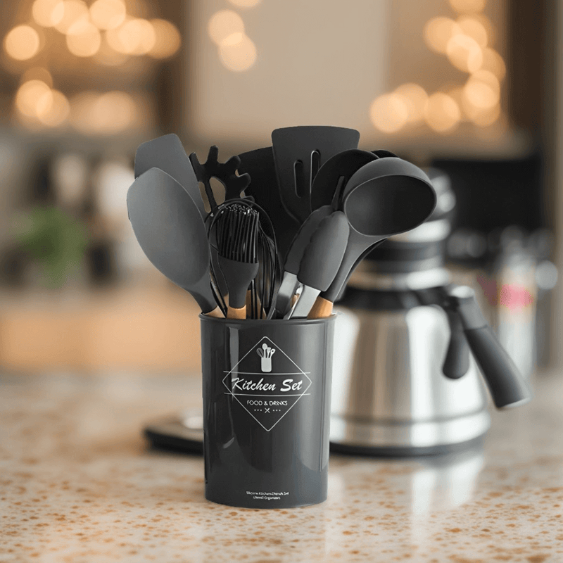 Utensílios de Cozinha Silicone 11 Peças