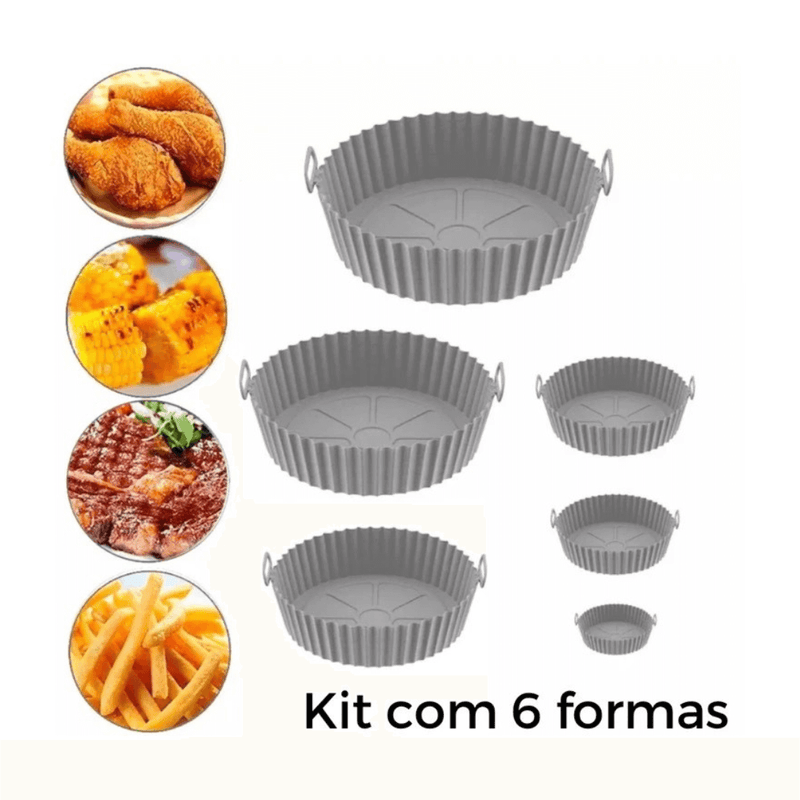 Protetor De Silicone Para AirFryer