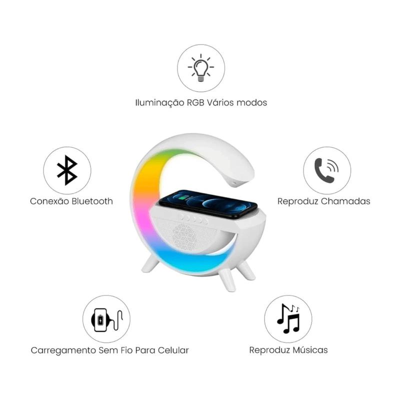 Luminária G-Speaker Bluetooth